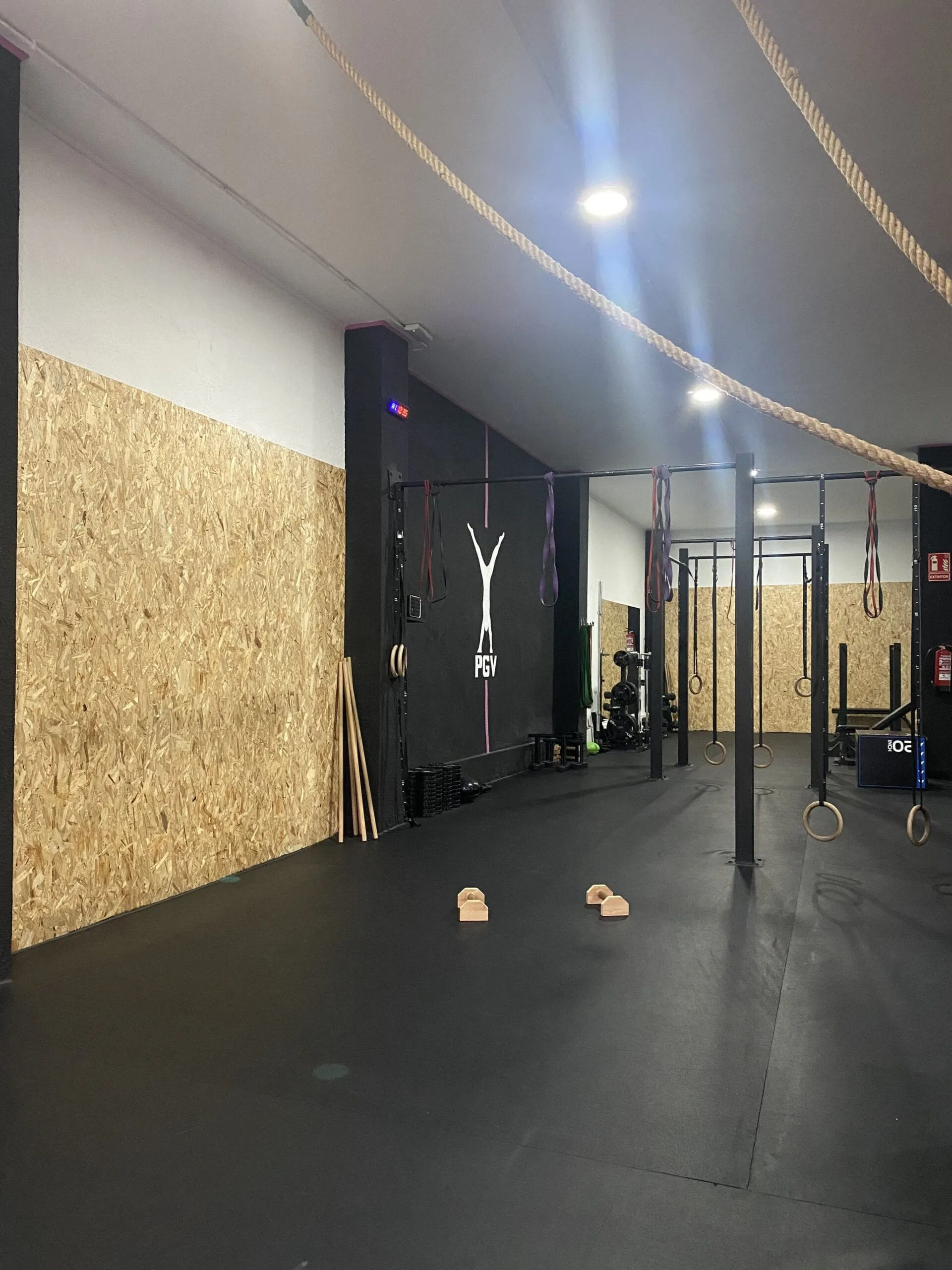 Sala de entrenamiento del centro Team PGV